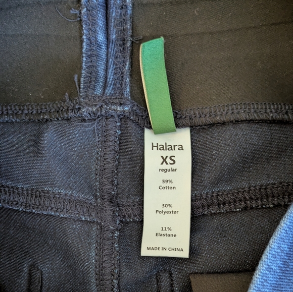 New Halara Flex Bootcut Denim XS, 0/2/4 Baby Flare Pocket Jeans, Cotton Jeggings - Picture 10 of 15